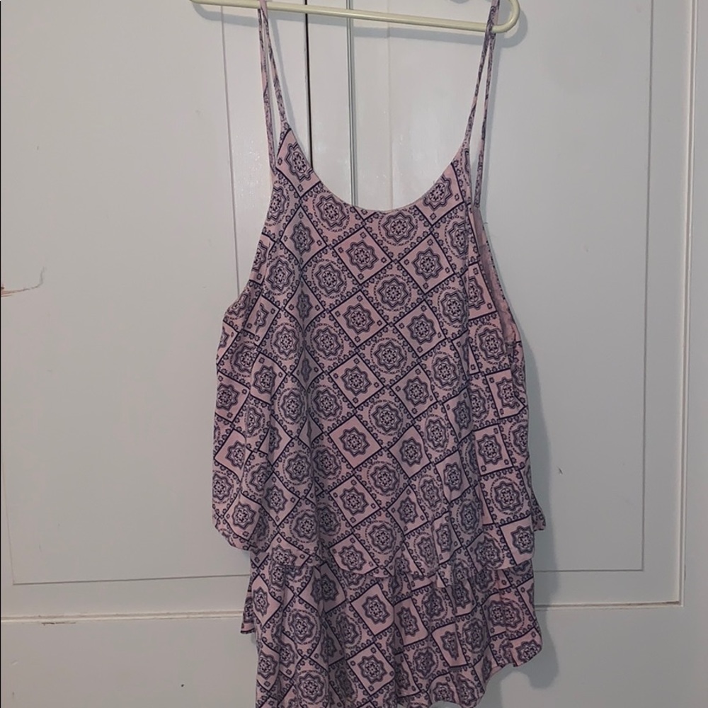 Double layered tank top